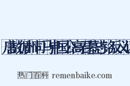 唐故循州司马申国公高君墓志铭反义词是什么意思的图片